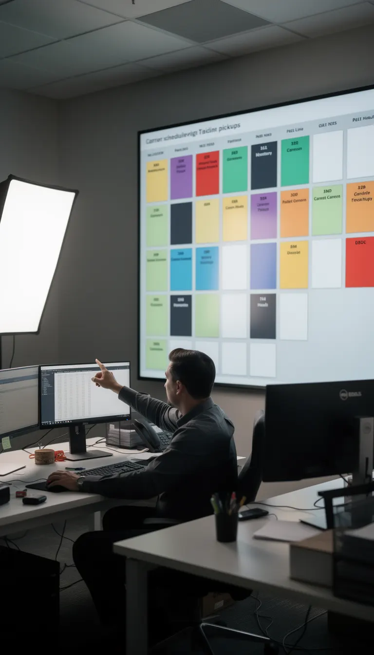 Carrier Scheduling and Freight Tracking
